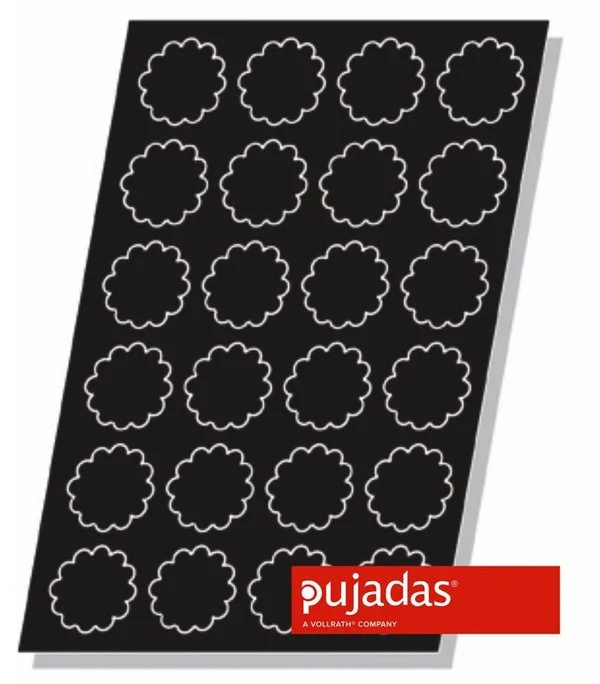 M.Pujadas, S.A. Форма для выпечки 859.202 (круг, 24 шт, силикон)