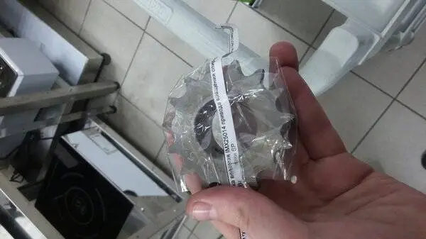 Звёздочка ведомая IMX25014 привода вращения спирали для машины тестомесильной т.м. WLBake, серии SP