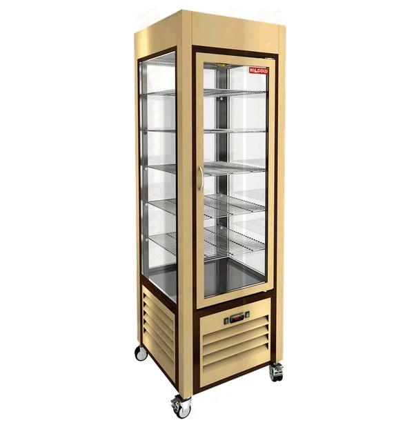 Витрина кондитерская HICOLD VRC 350 Beige FR, вертикальная