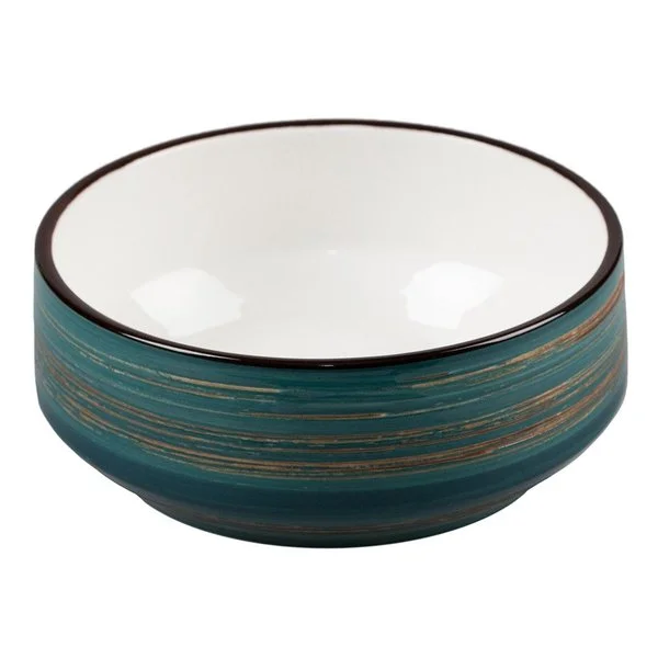 P.L.Proff Cuisine Салатник Texture Dark Green Lines (15 см) 81223434