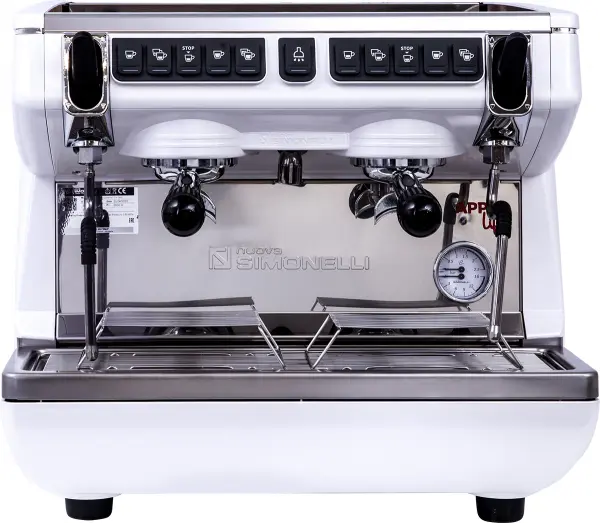 Кофемашина Nuova Simonelli Appia Life Compact 2Gr V 220V white+economizer+Easy Cream+high groups