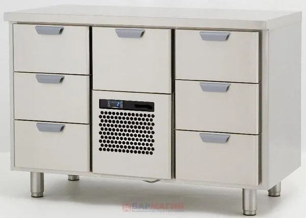 Стол холодильный Happy Chef TC GH 3-CBR-3, для хранения продуктов