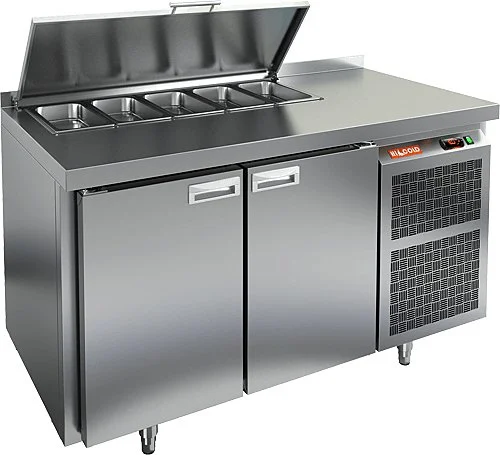 Стол холодильный HICOLD SL1-11GN З (1/3), с крышкой