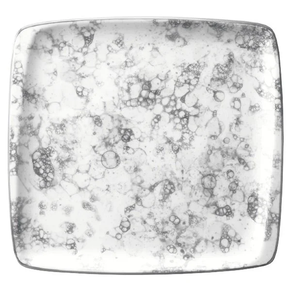 Bonna Rocks Black Тарелка квадратная RBL MOV 34 KR (27x25 см, черный)