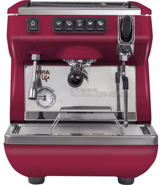 Кофемашина Nuova Simonelli Appia LIFE 1gr V 220V red+high groups