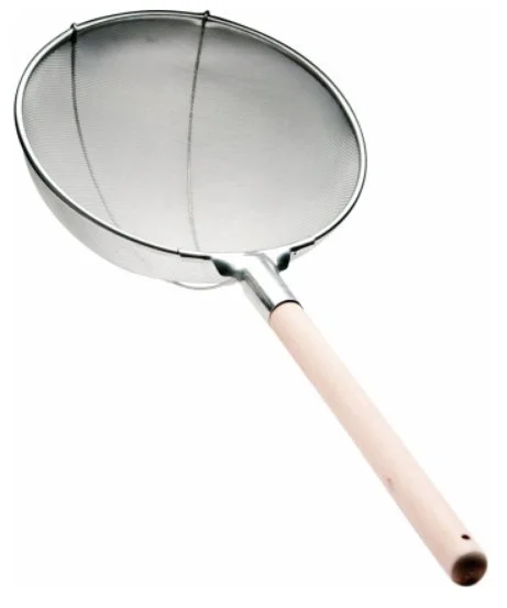 Chaoan Yongxing Craftwork Co., Ltd Сито 350мм (мелкая сетка 1мм) с деревянной ручкой (DT-Y1801-35)