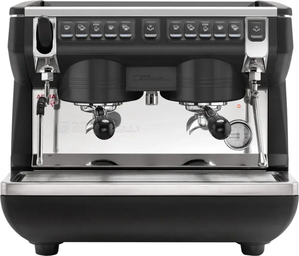 Nuova Simonelli Кофемашина Appia Life Compact 2Gr V 220V black (авт., 2 выс.гр., эконом., черная)