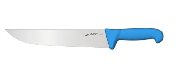Нож Sanelli Ambrogio серии Supra Colore, SM09024L, для мяса 240 х 44 мм, синий
