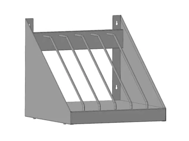 Полка настенная GPsteel ПКНД-6 (GP) Полка настенная GPsteel ПКНД-6 (GP)