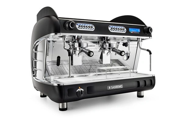 Кофемашина т.м. Sanremo сер. Verona мод. Verona Tall 2 гр. 220В, автомат, экономайзер, чёрная