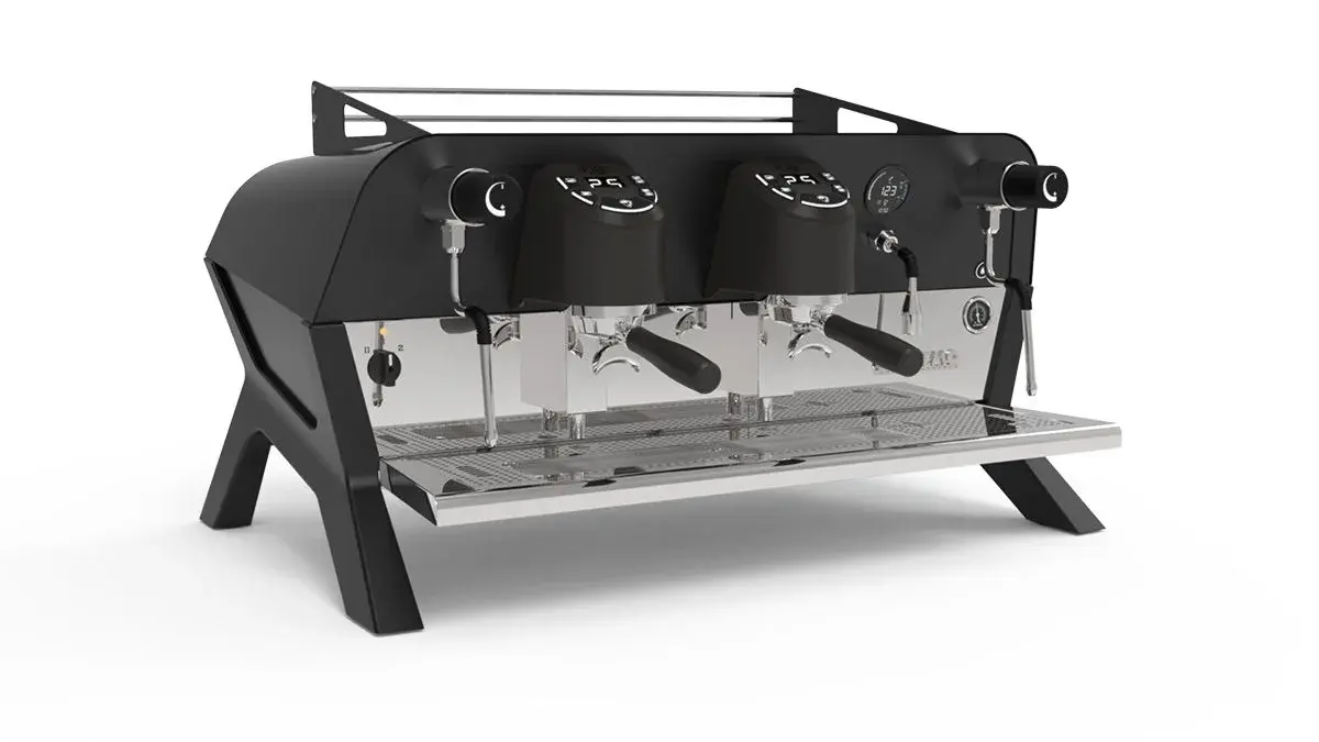 Кофемашина т.м. Sanremo сер. F18 мод. F18 Tall 2 гр. 220В, автомат, чёрная матовая