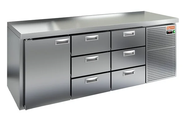 Стол холодильный HICOLD GN 133 BR2 TN О