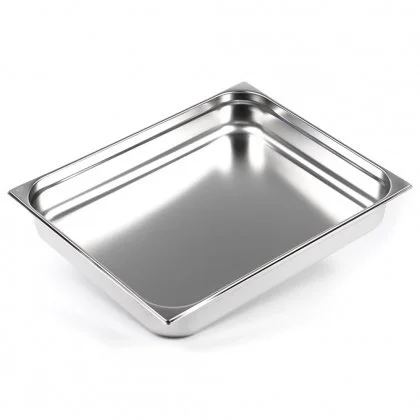 Luxstahl Гастроемкость из нерж. стали GN 2/1х4" 654х530х100мм (821-4)