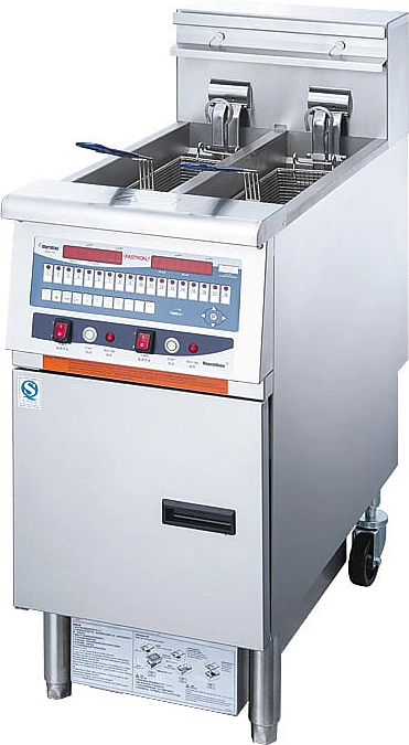 Фритюрница напольная электрическая NOPEIN NTP14ESF-10L, 2 ванны 10л