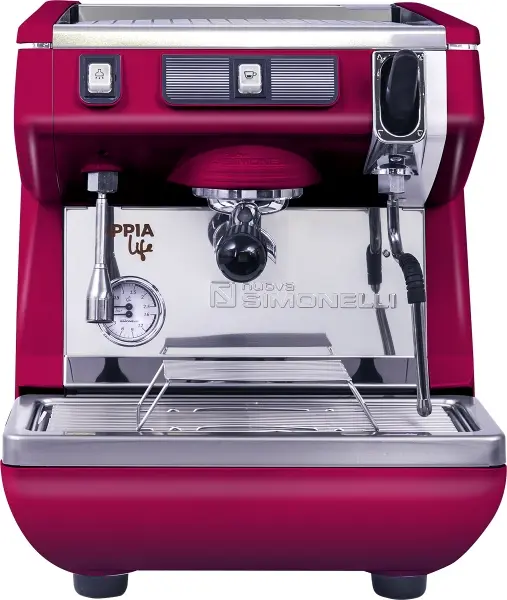 Кофемашина Nuova Simonelli Appia LIFE 1gr S 220V red+high groups