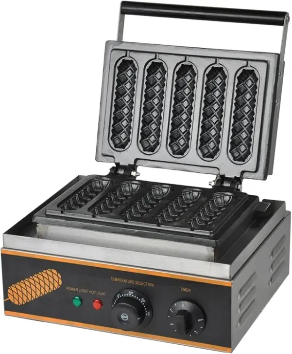 VIATTO Вафельница серия VKD мод.  VKD-5 для корн-догов