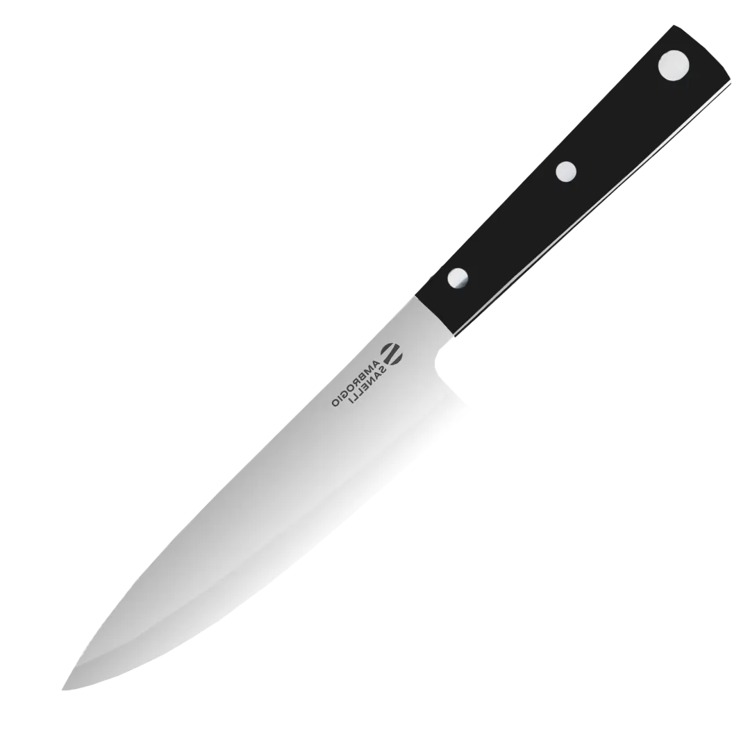 Нож Sanelli Ambrogio серии Hasaki, HC49016B, Янаги 160 мм, черный