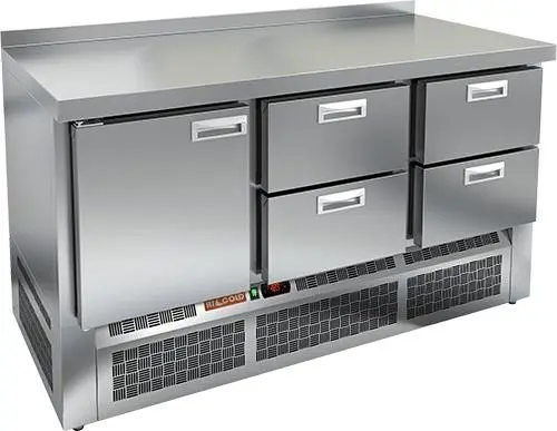 Стол морозильный HICOLD GNE 122/BT O, без борта