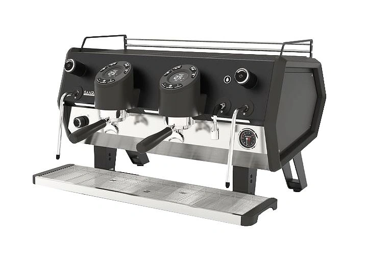Кофемашина Sanremo D8 2 высокие гр, PRO, черная