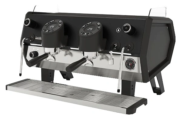 Кофемашина Sanremo D8 2 высокие гр, Подсветка групп+Cold Touch, черная